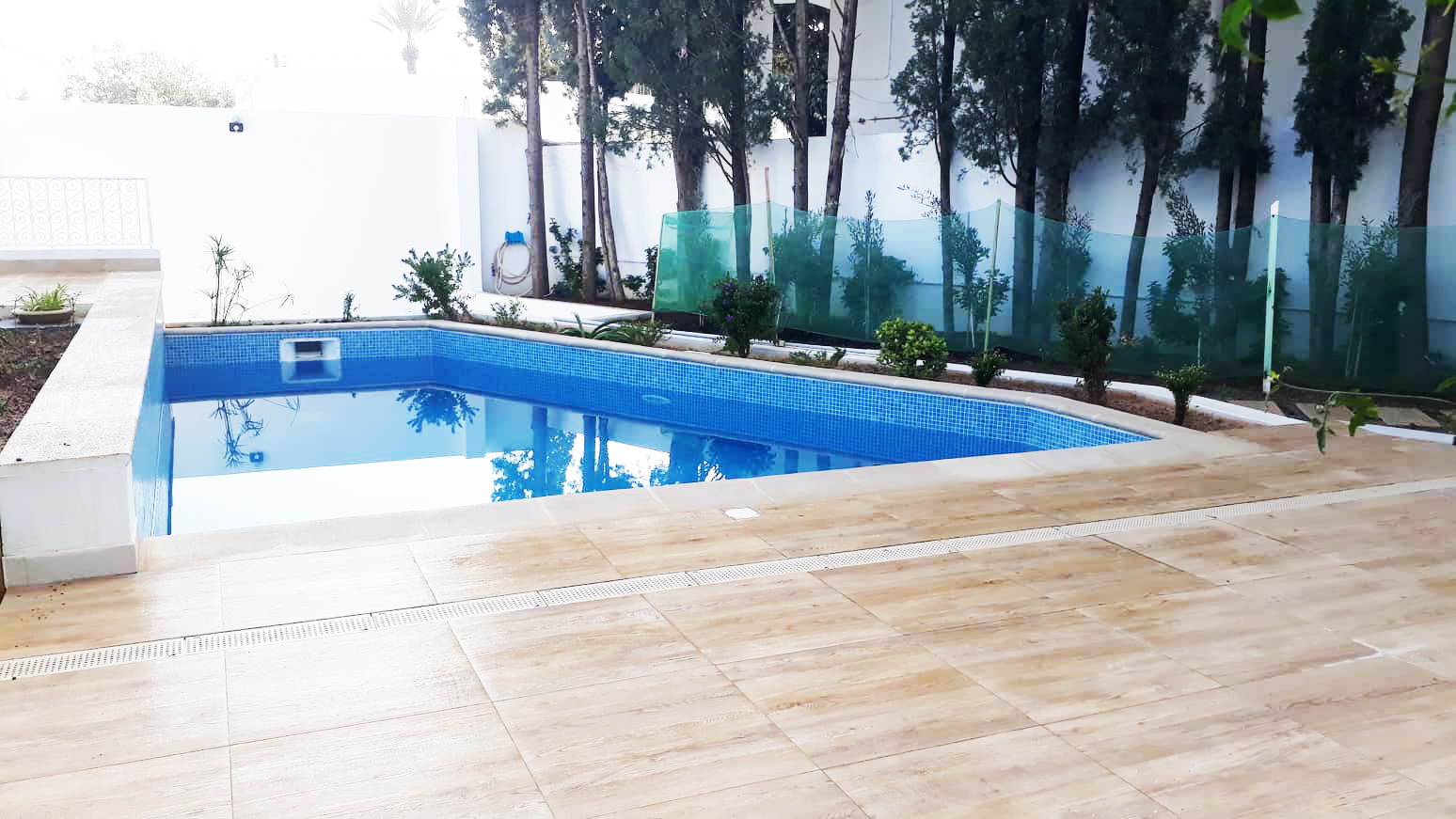 El Menzah Mutuelle Ville Location Maisons Villa avec jardin et piscine  mutuelleville