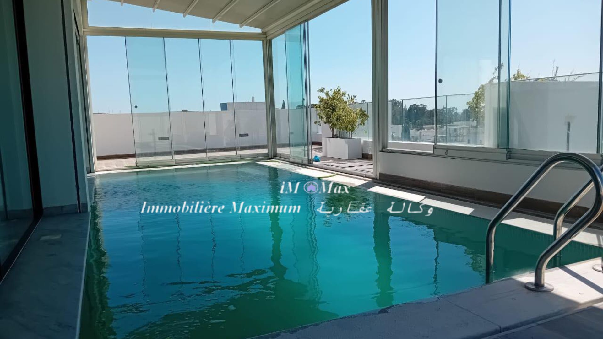 Hammamet Hammamet Vente Appart. 4 pices Un penthouse avec piscine et vue mer