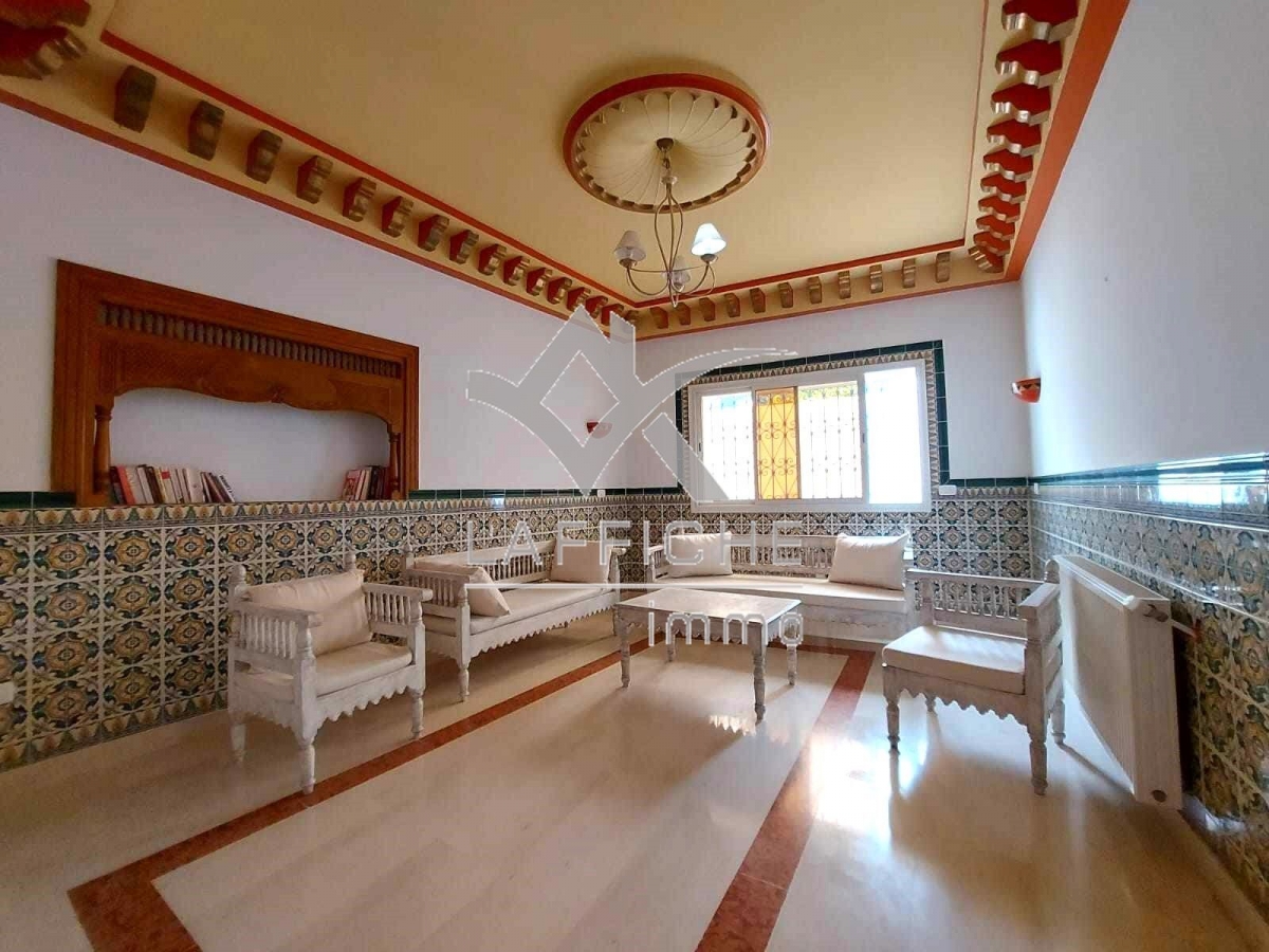 Carthage Sidi Bousaid Location Maisons Belle villa jumele meuble  sidi bousaid ref0030