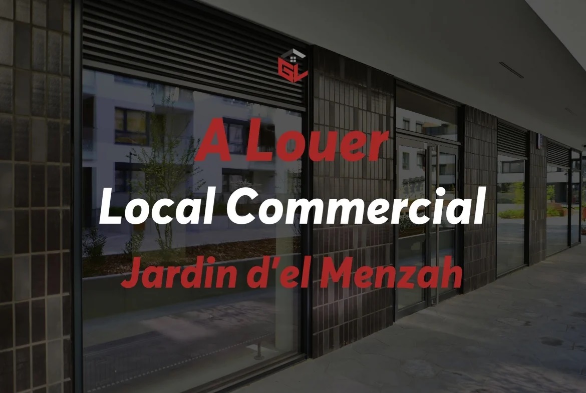 Mnihla Jardins d'el Menzah Bureaux & Commerces Grance libre Local commercial  jardins d'el menzah
